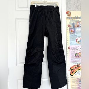 Coltech women’s Ski Snowboard Nylon black pants size 8 made in Korea